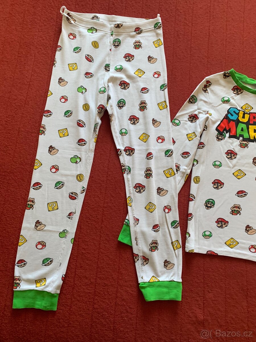 Pyžamo Mário vel.134/140 - 3