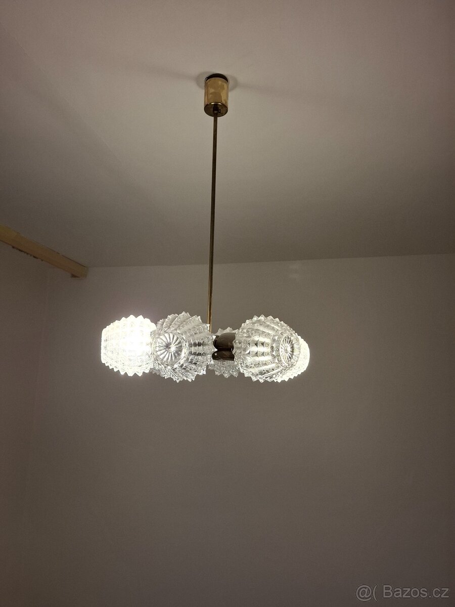 Retro lustr Kamenický Šenov - 3