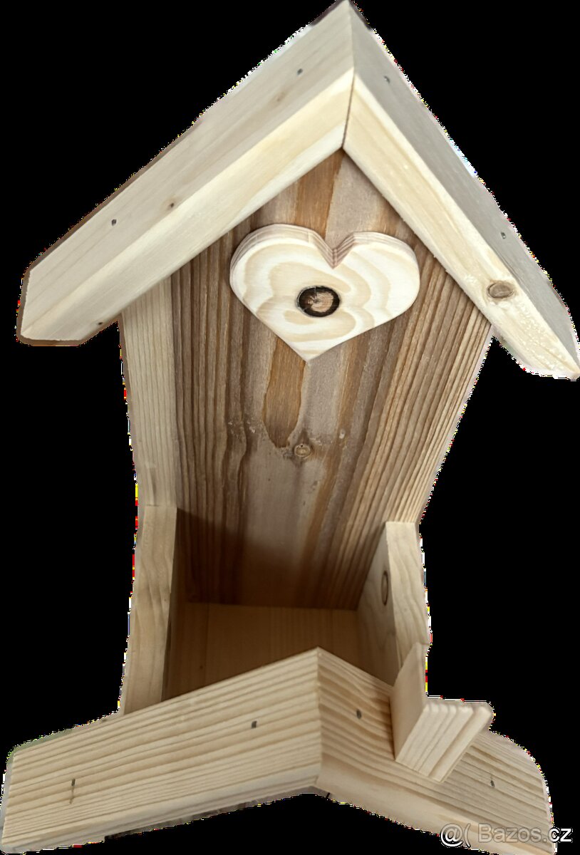 Truhlík dřevěný dekorace - 3