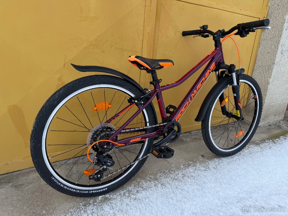 Rock Machine 24 dětské kolo s páčkovým řazením - 3