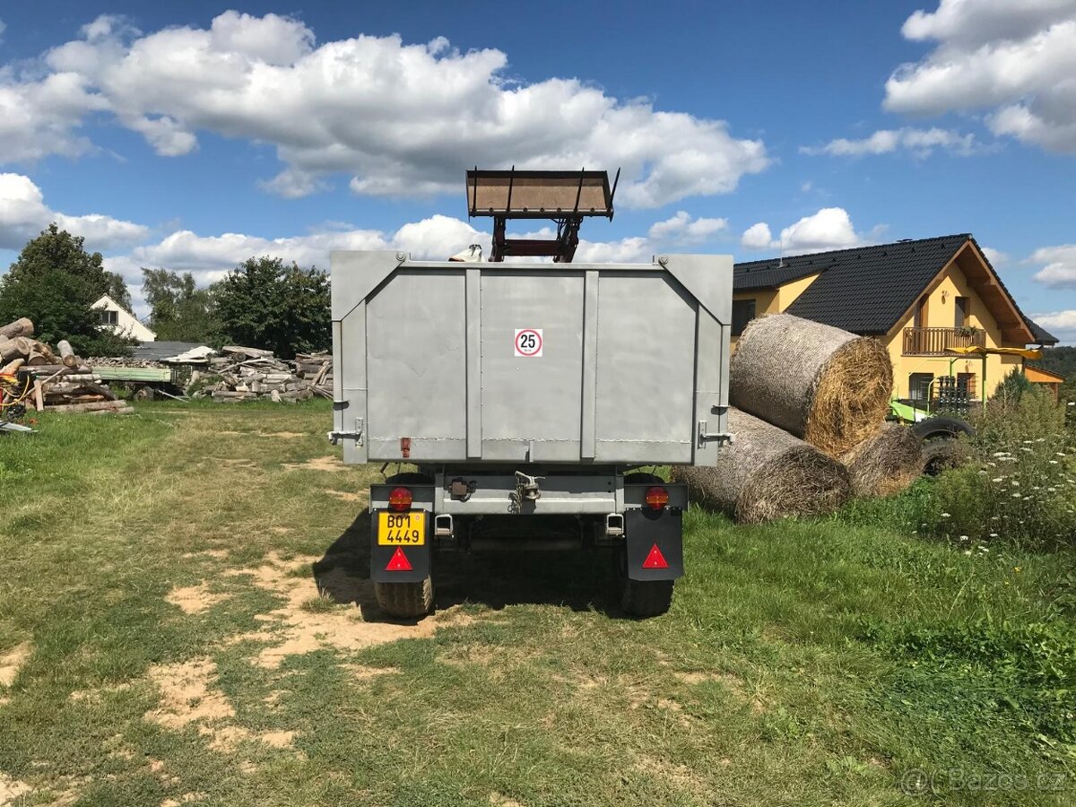 Traktorový vlek 7t - 3