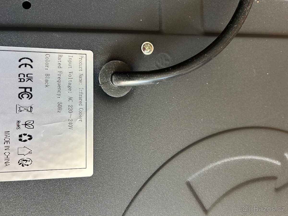 Nový stolní dvouplotýnkový indukční vařič. - 3