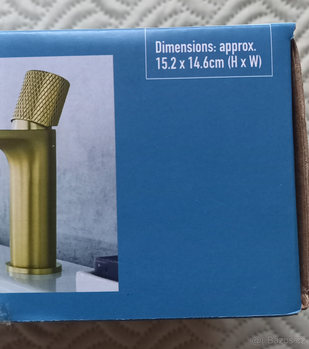 Umyvadlová baterie - zlatá - nová - 3