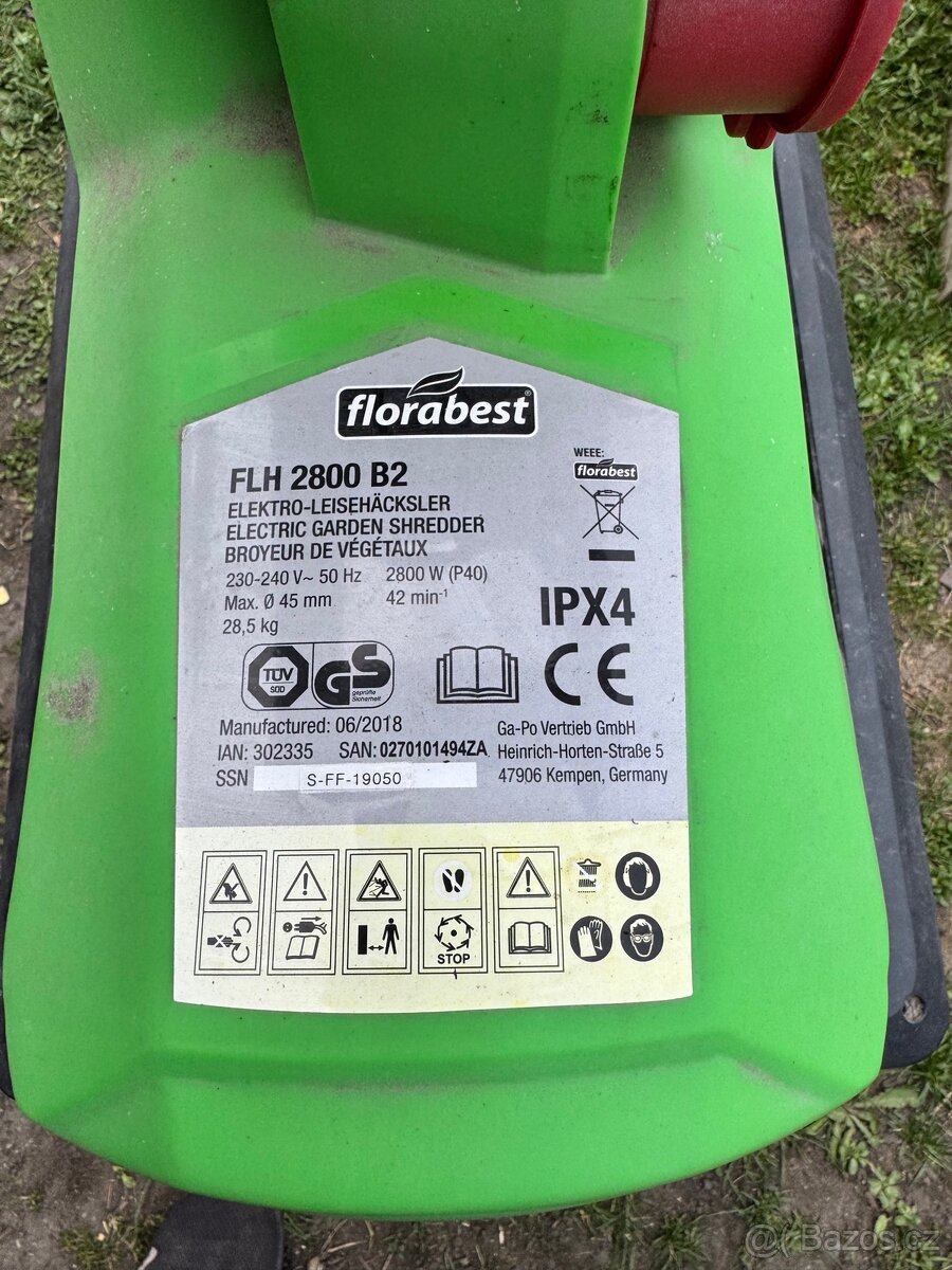 Drtič větví Florabest - 3