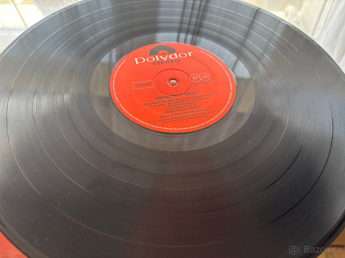 Brian Auger & Trinity — Definitely What.. LP - 3