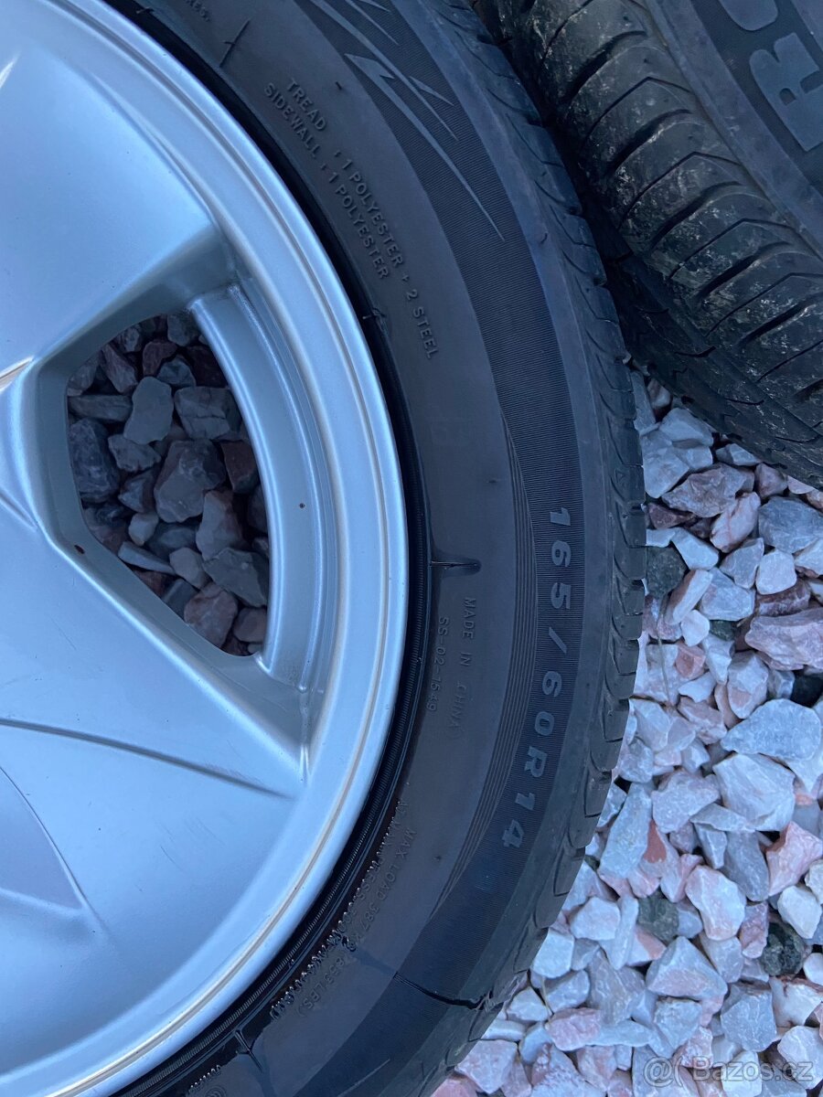 Originál alu kola Ford KA 4x108 R14 - 3