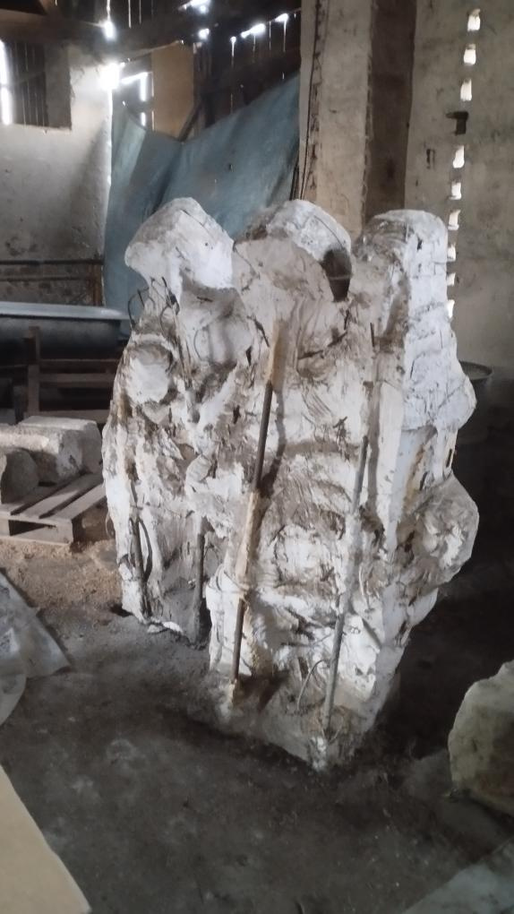 Formy pro odlévání soch,socha s. Anna,sv.Florián - 3