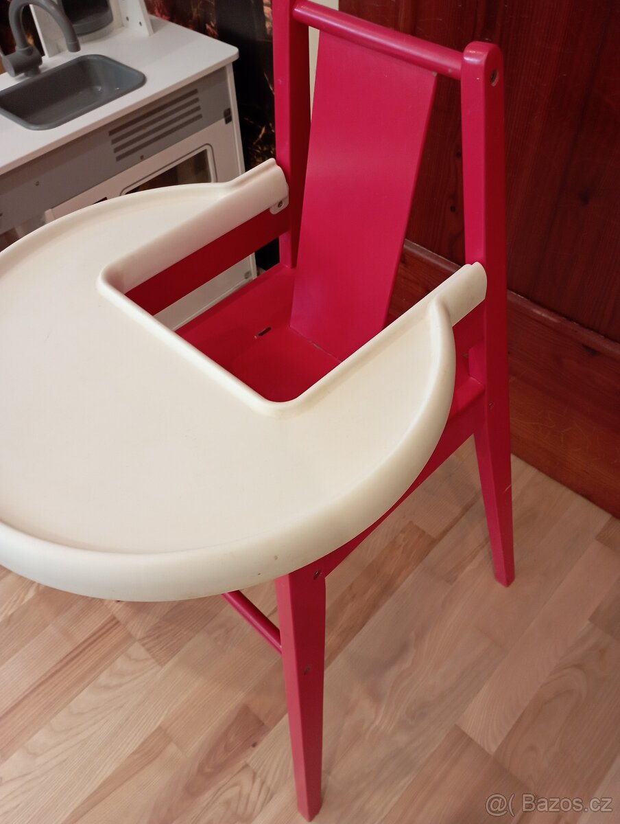 Dřevěná dětská židle IKEA - 3