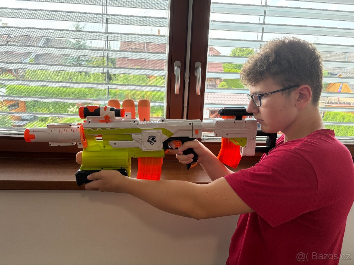 Nerf Modulus ECS-10 – velký set s doplňky - 3