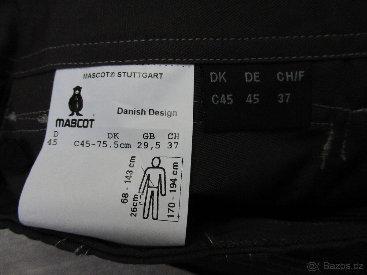 pánské pracovní šortky MASCOT 45 - 3