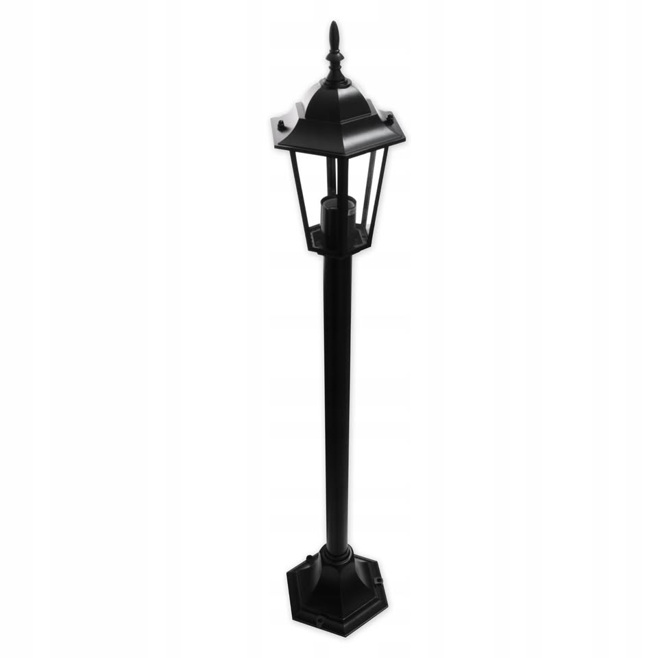 Zahradní lampa 100 cm (černá) - 3
