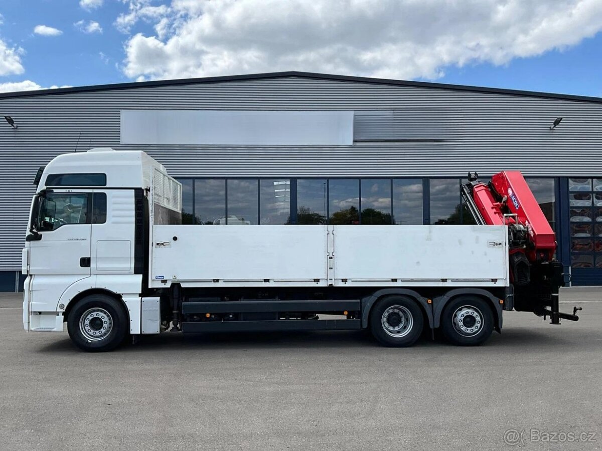 MAN TGX 26.480 6x2 / HMF 40 tunmetr / Naviják