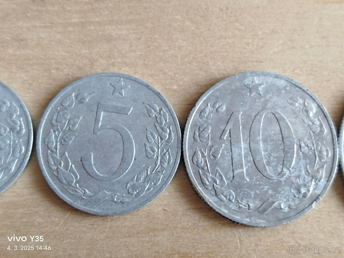 Haléře Československo 1953 - 3