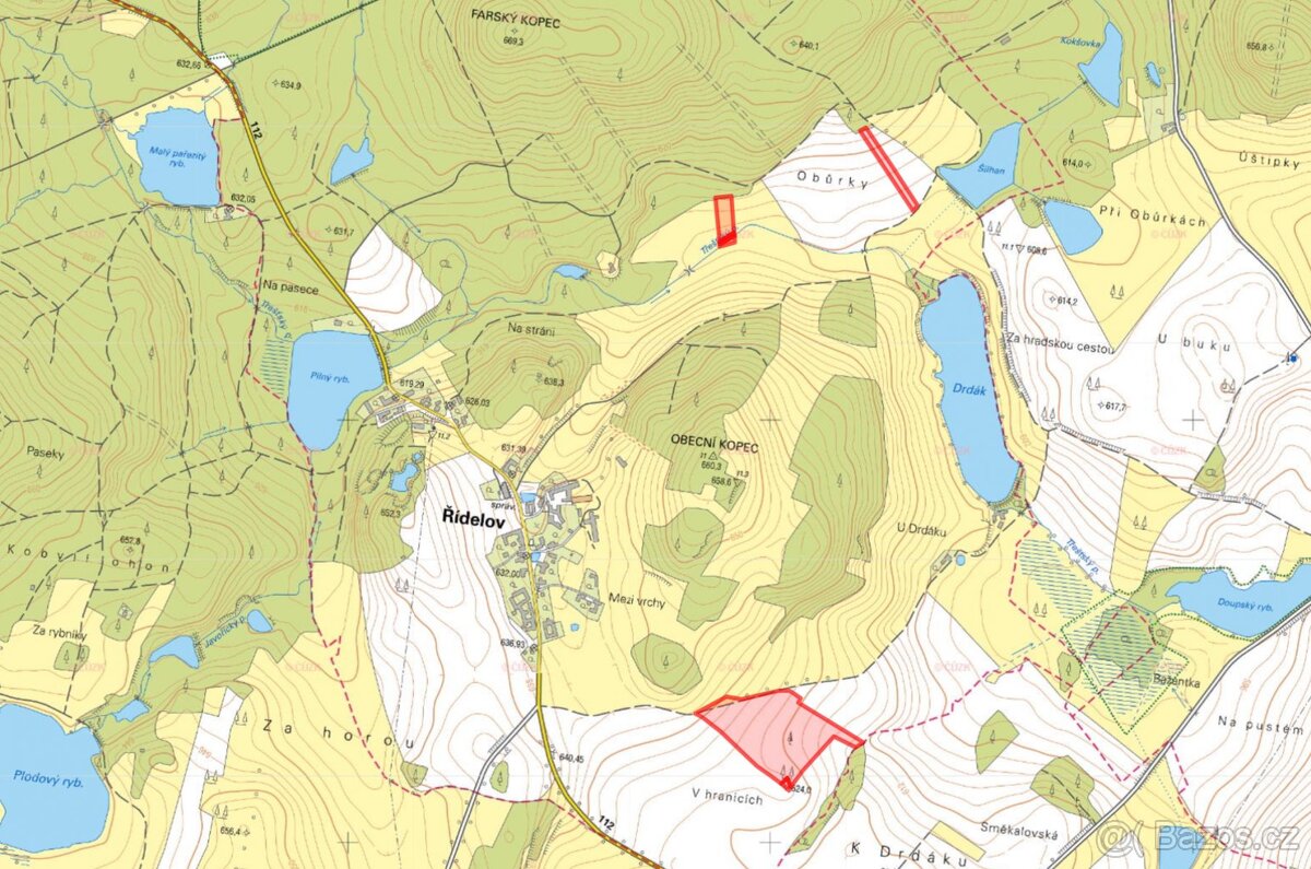 Zemědělská půda, prodej, Řídelov, Jihlava - 3