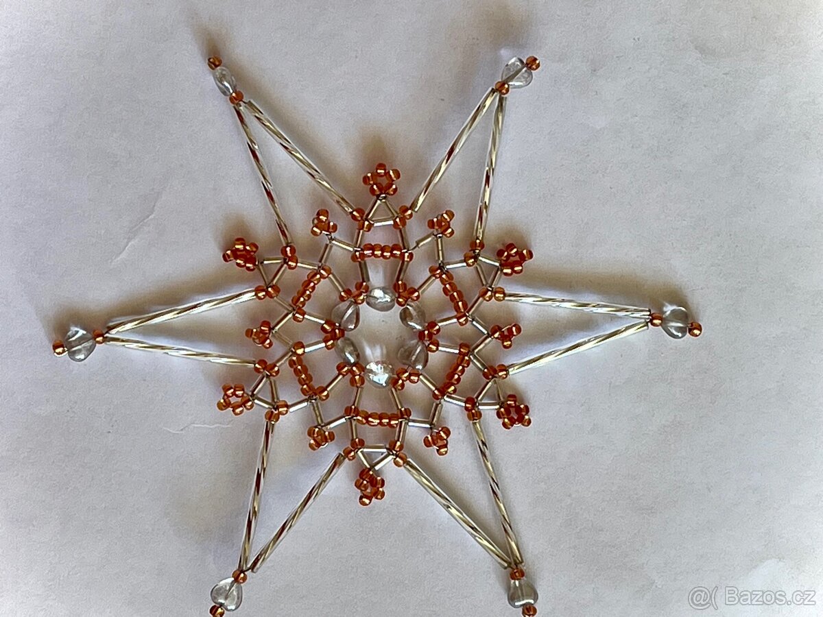 Vánoční ozdoby z korálků - 3