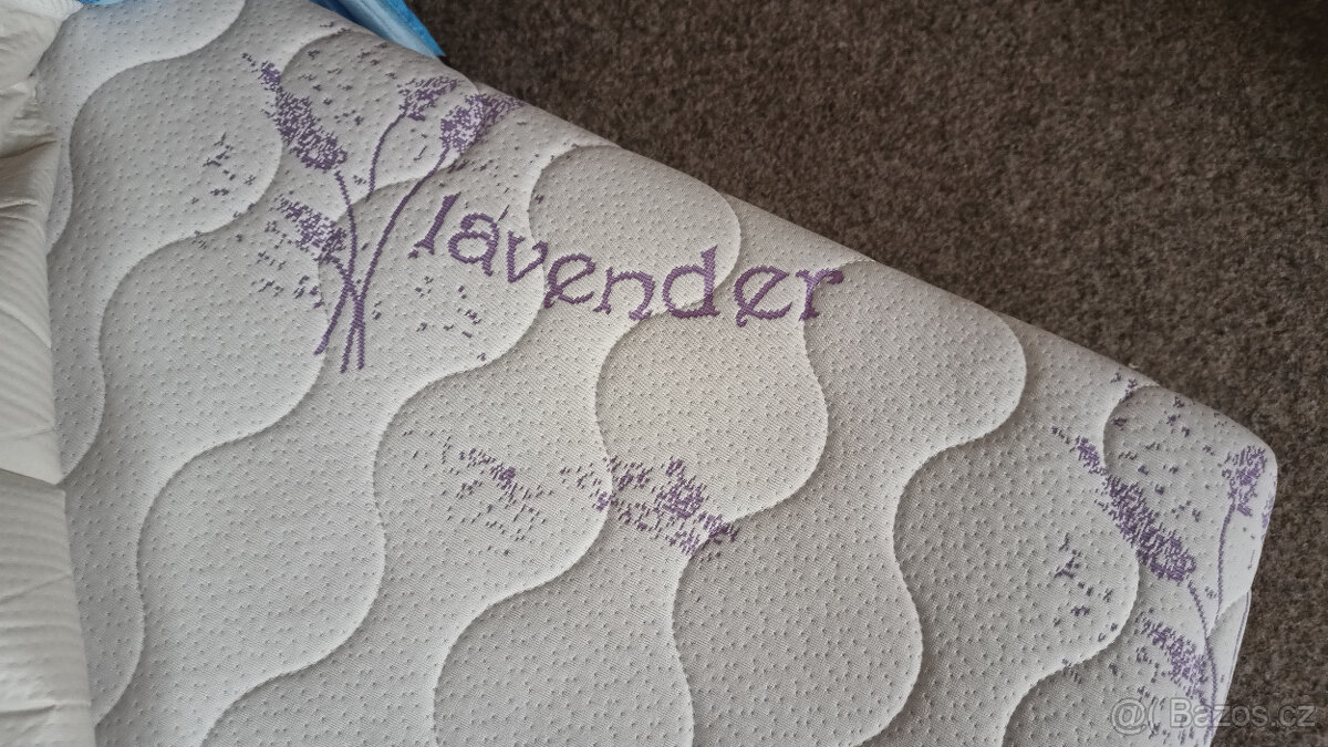 Dřevěná postel-přírodní borovice 140x200 - 3