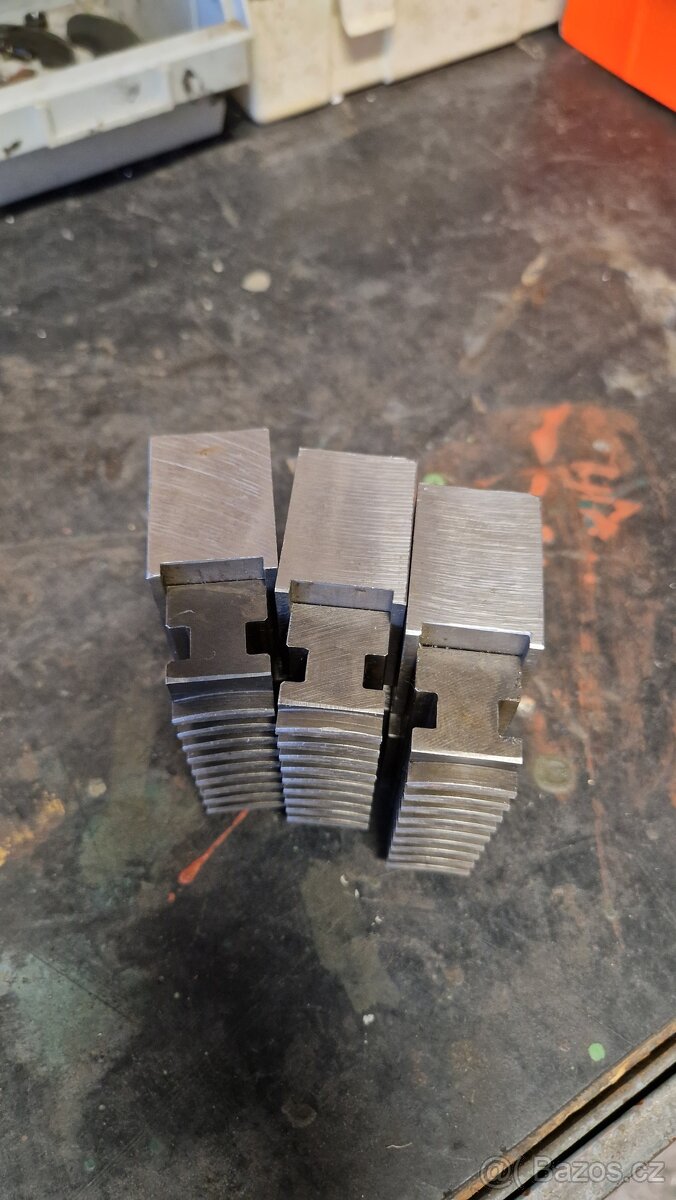 Měkké čelisti na sklíčidlo TOS 200/3 - 3