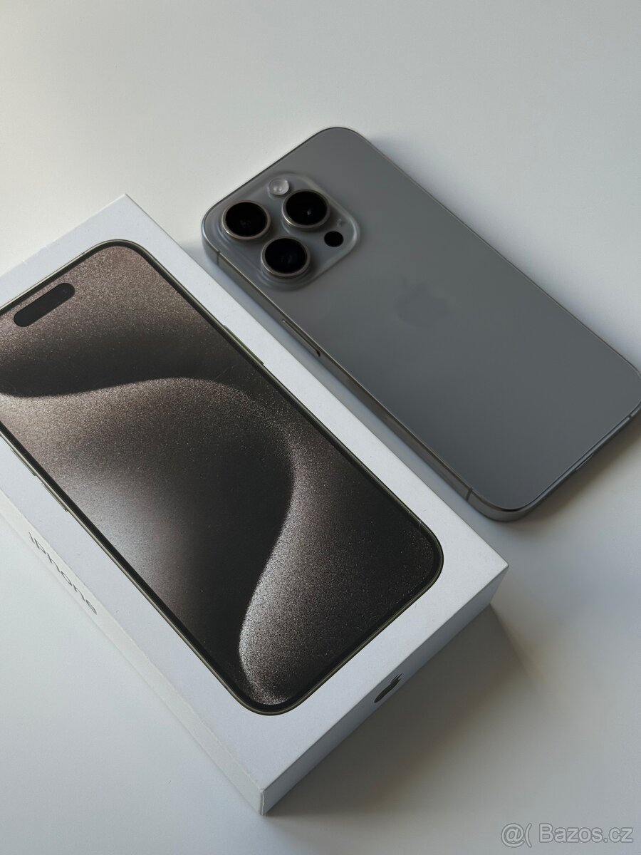 Iphone 15 pro, 128gb pouštní titan - 3