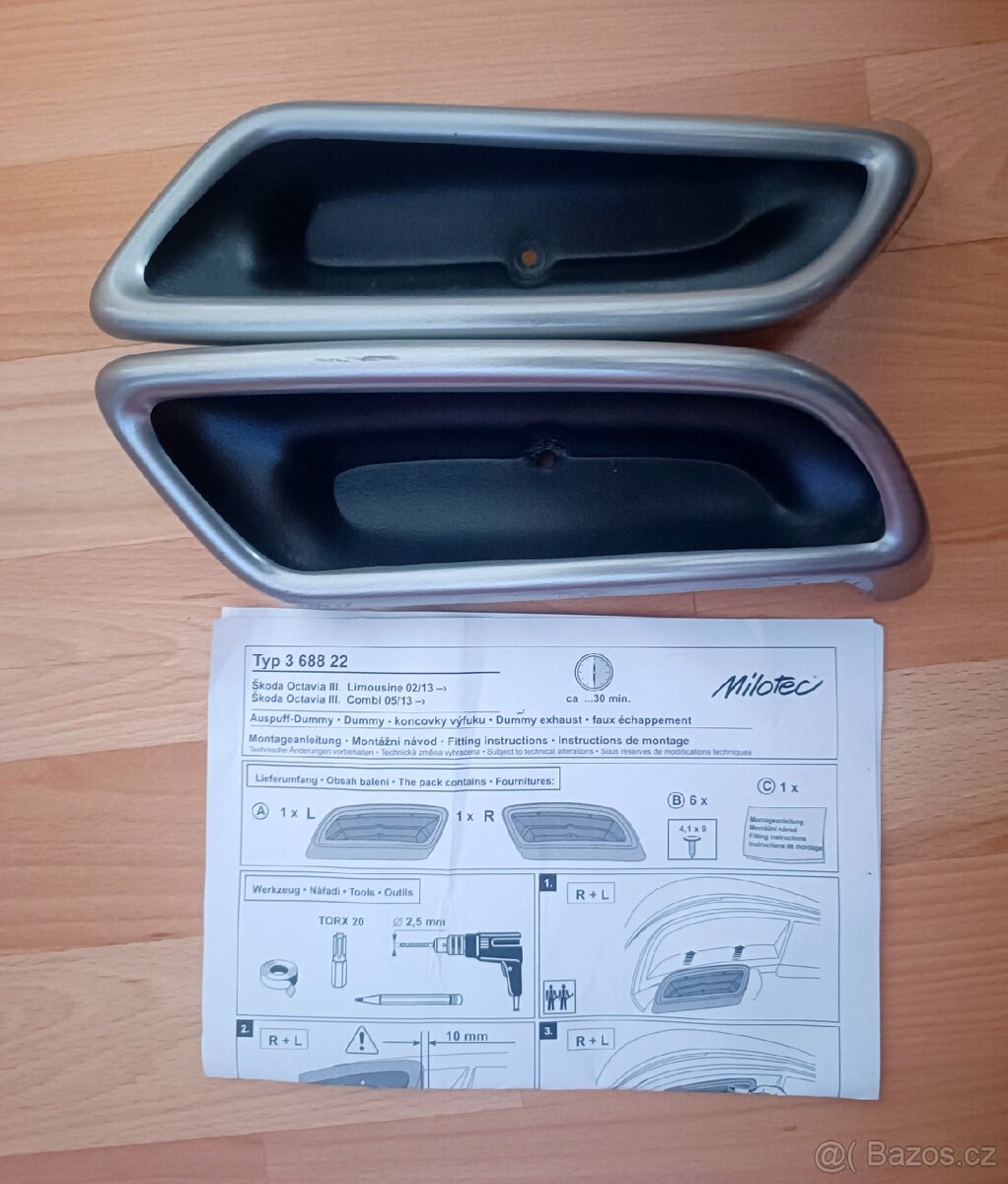 Sportovní imitace výfuku DUMMY - 3