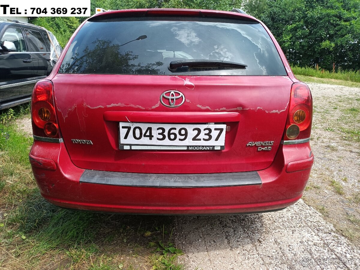 // TOYOTA AVENSIS T25 2.2 D-CAT // DÍLY - 3