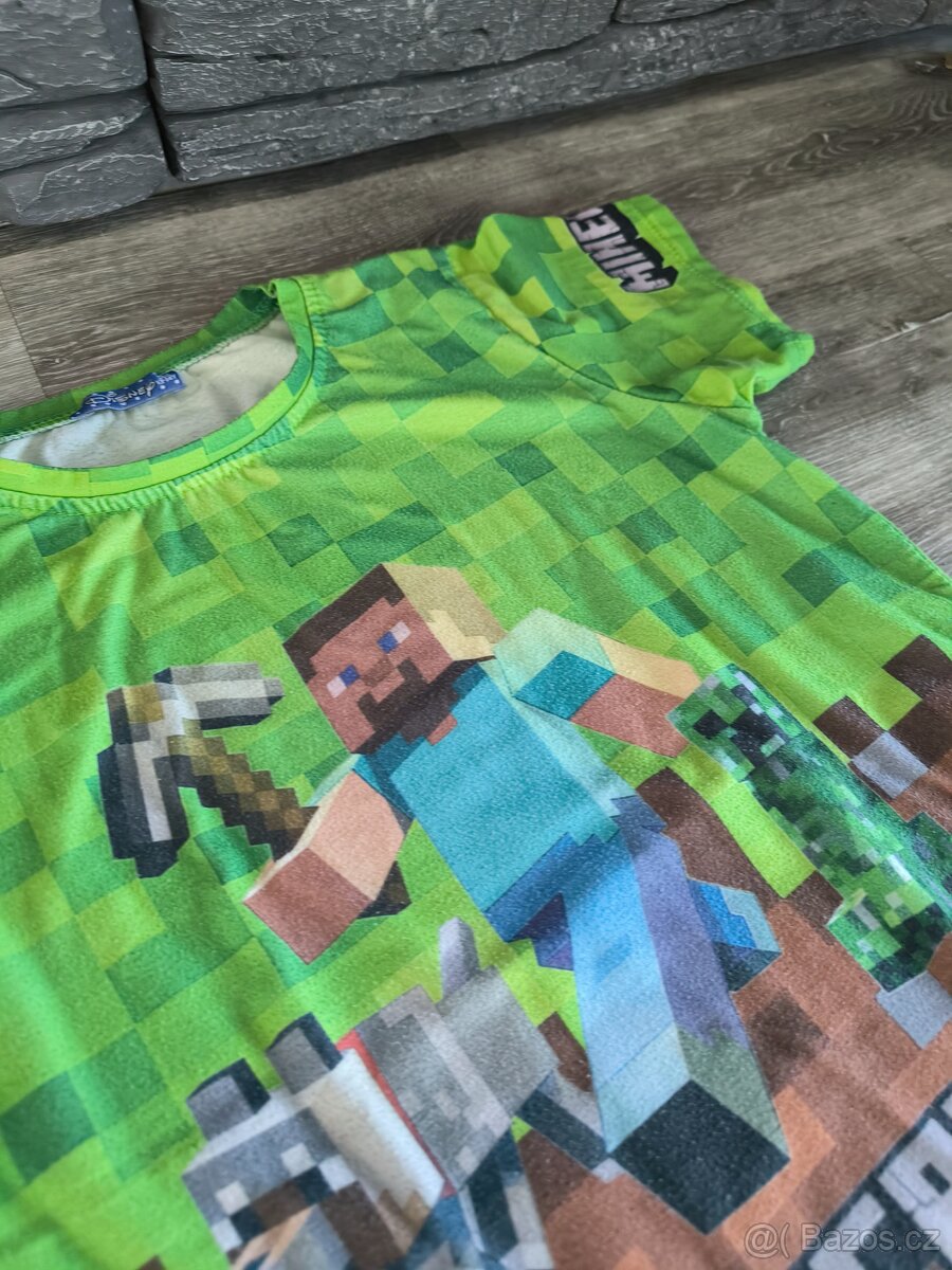 Set oblečení Minecraft vel. 134 - 3
