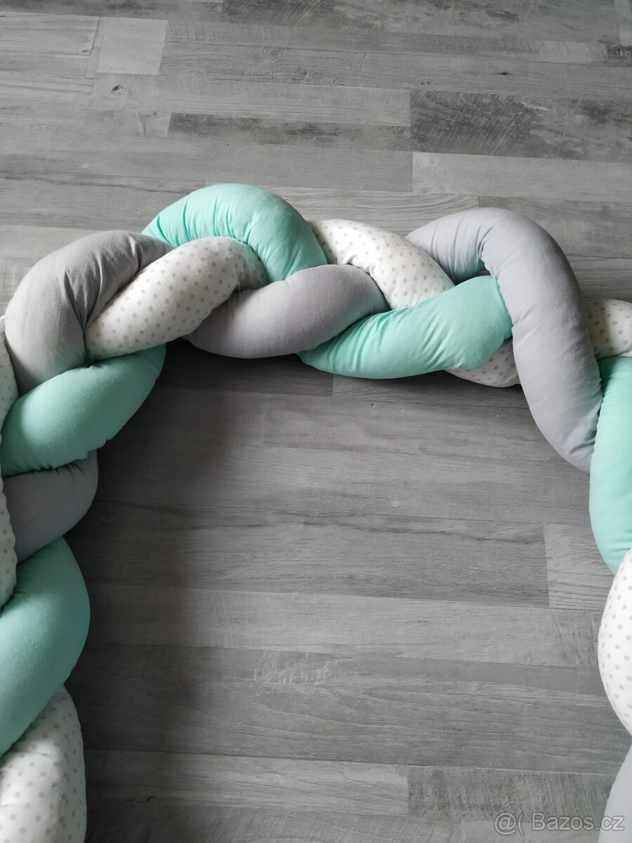 Pletený mantinel - 2m - 3