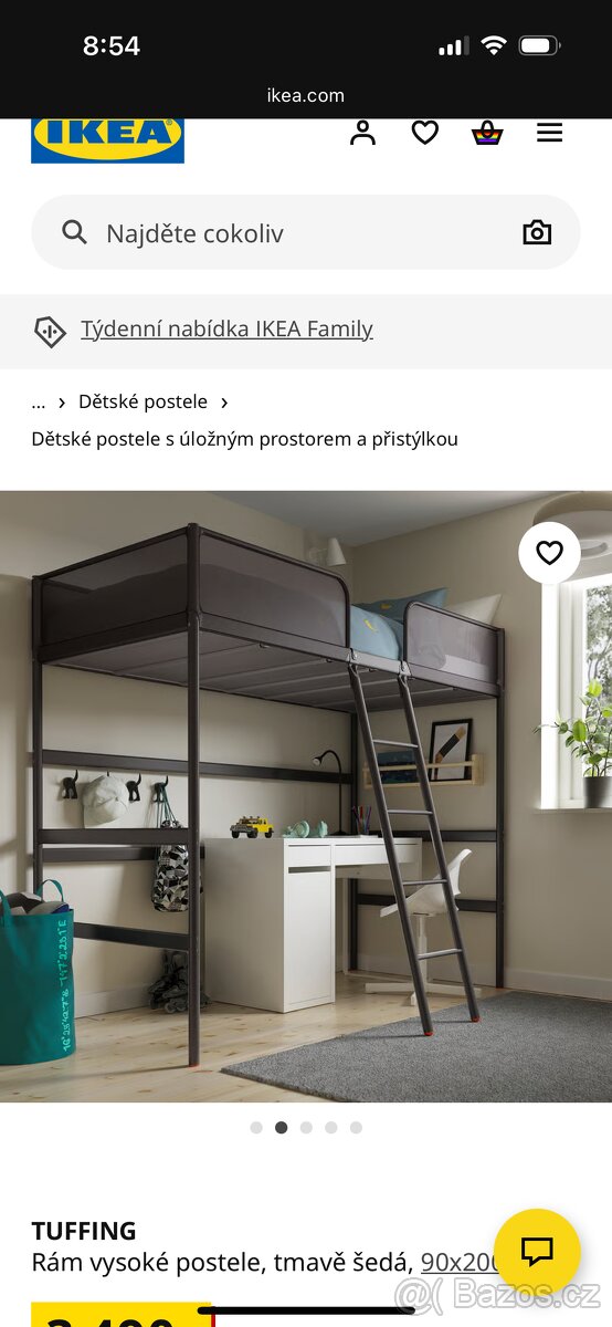 Poschoďová postel ikea - 3