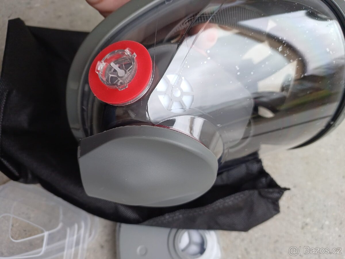 celoobličejová ochranná maska + filtry A1 - 3