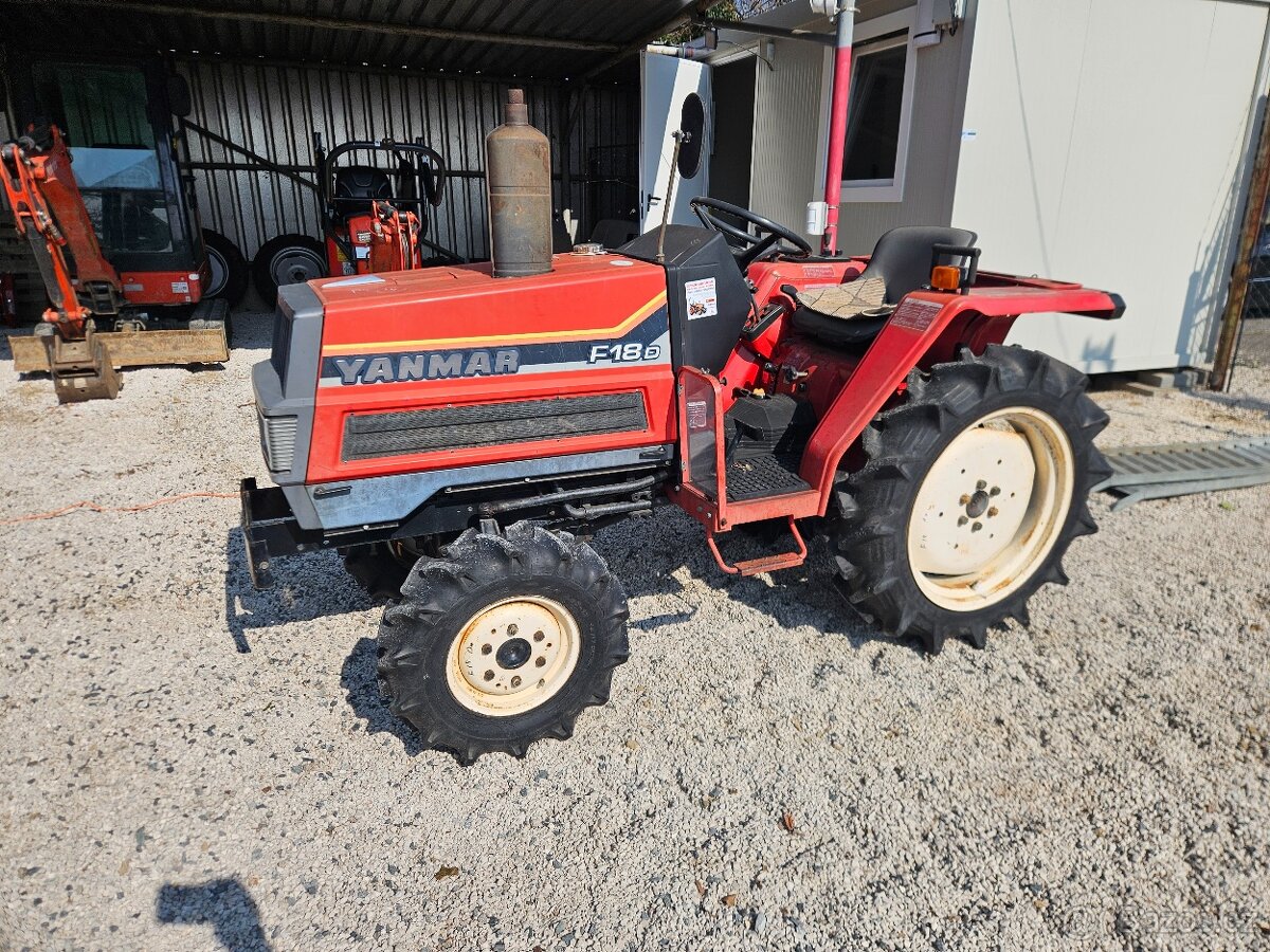 malotraktor Yanmar F18 4x4 - 3