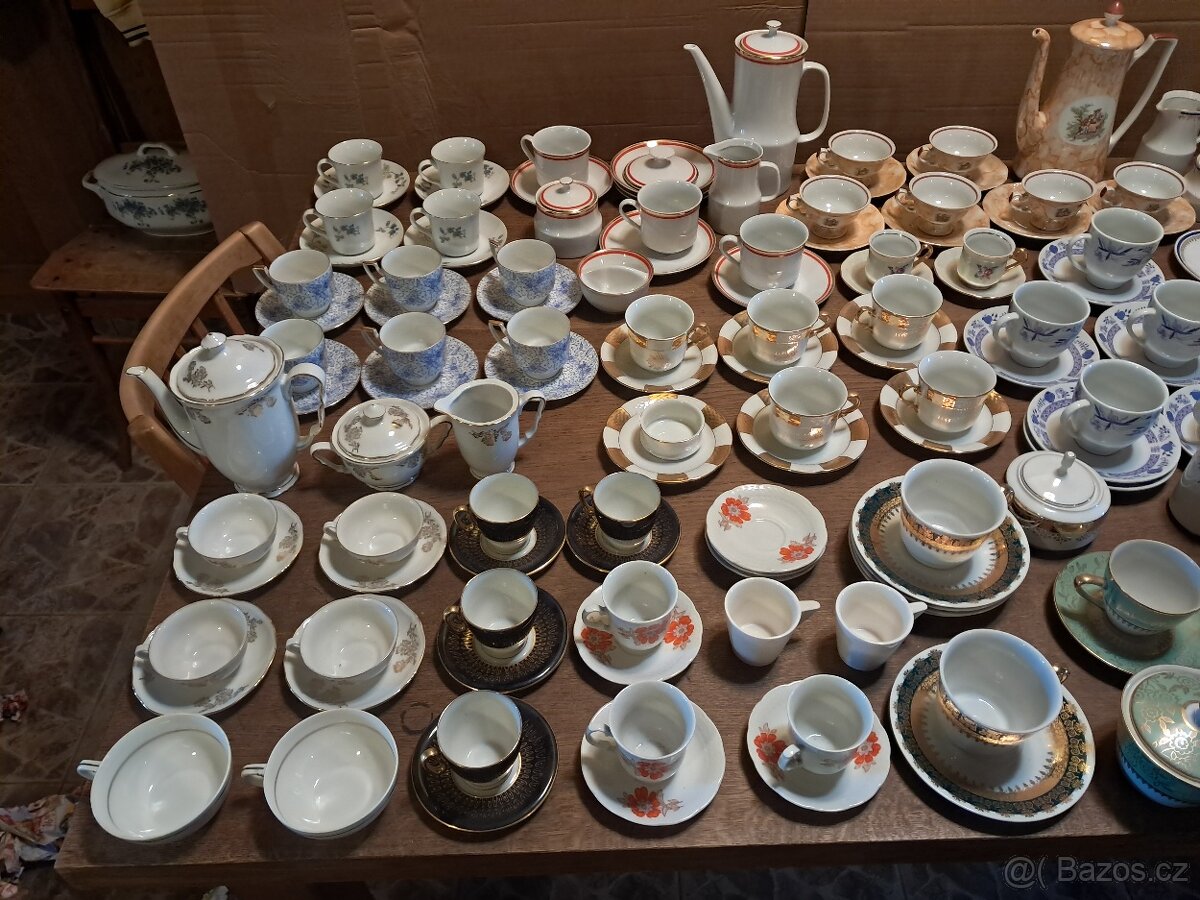 Obrovská hromada porcelánu retro ČSSR - 3