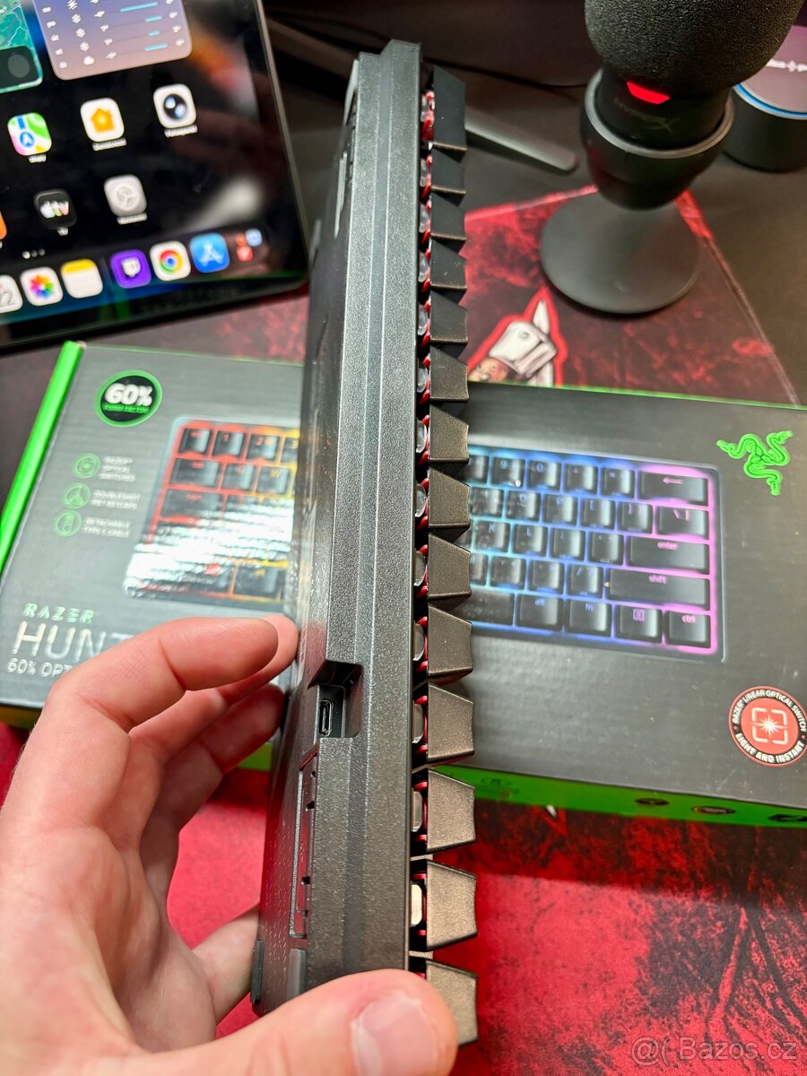 Herní klávesnice - Razer Huntsman Mini, Optical Red (ZÁRUKA) - 3
