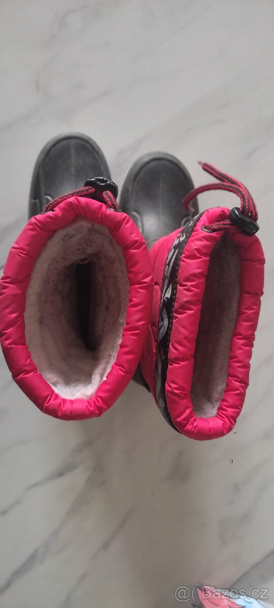 Dětské zimní boty, vel. 32/33 - 3