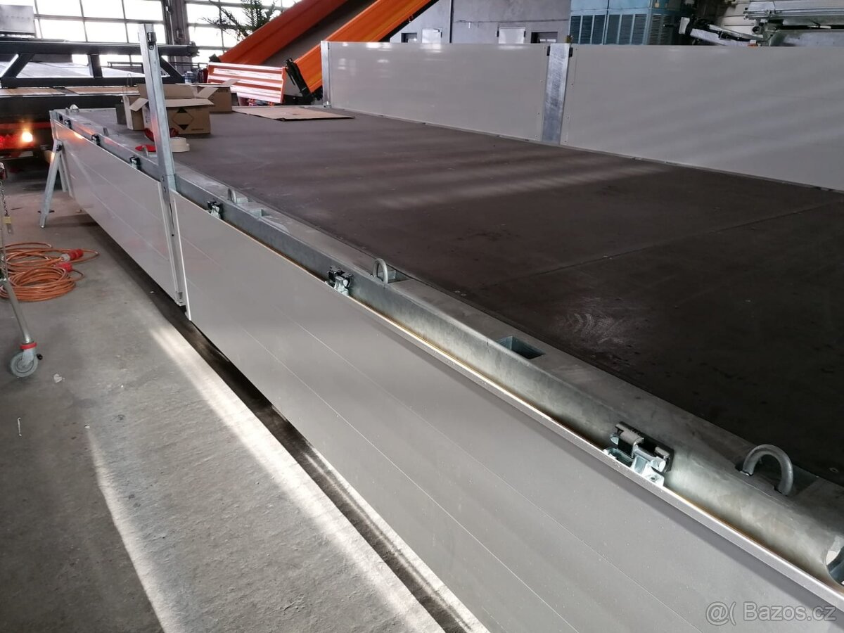 přívěs tandem valník bočnice kontejner - 3