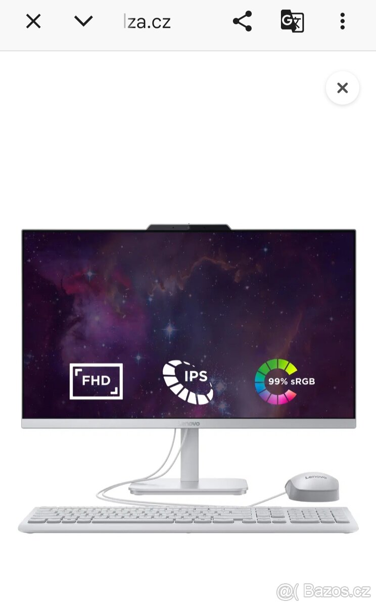 PC Lenovo A100 Cloud Grey - 3