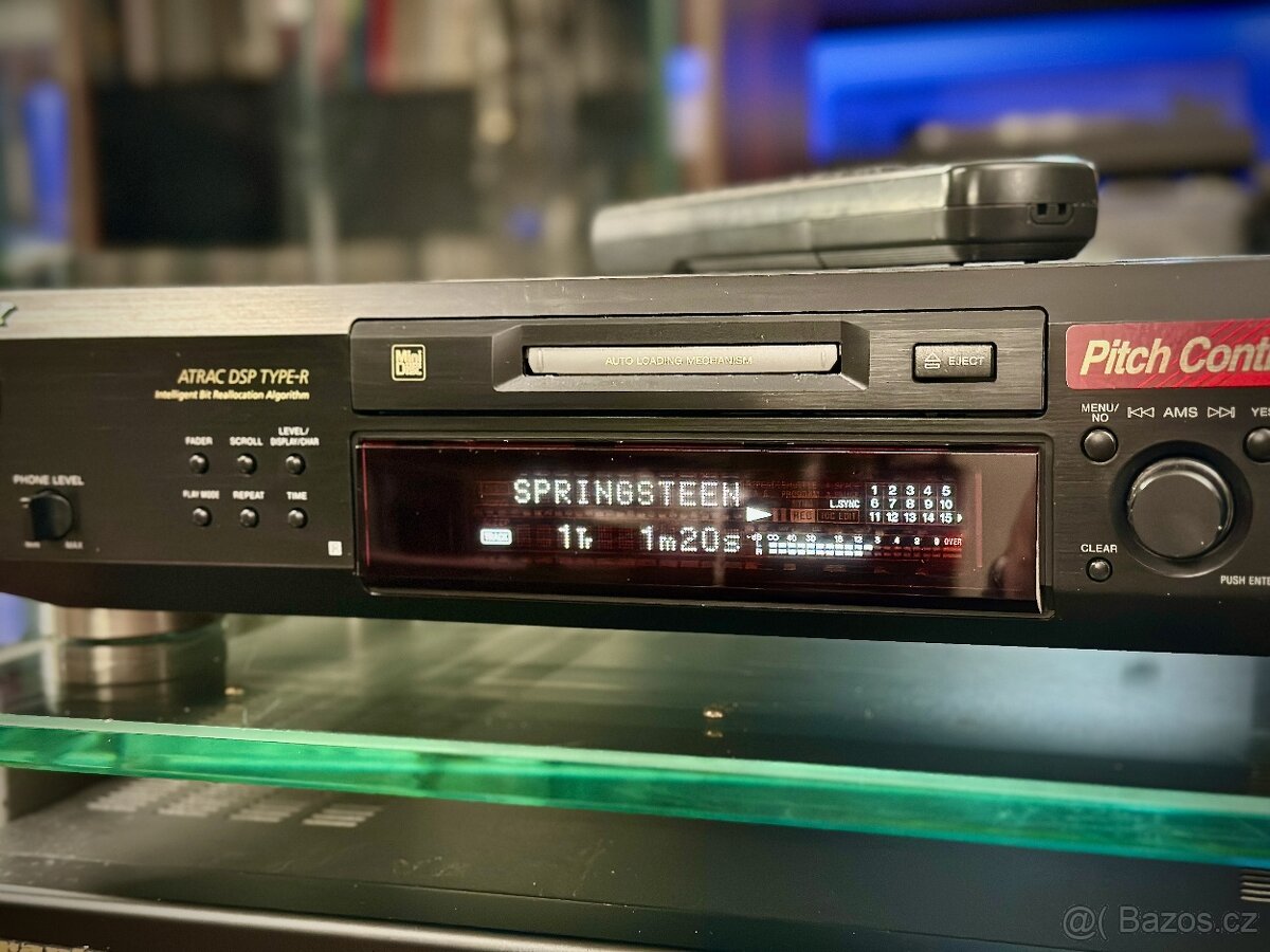 SONY MDS-JE530 (r.1999) digital-in/out, dálka - 3