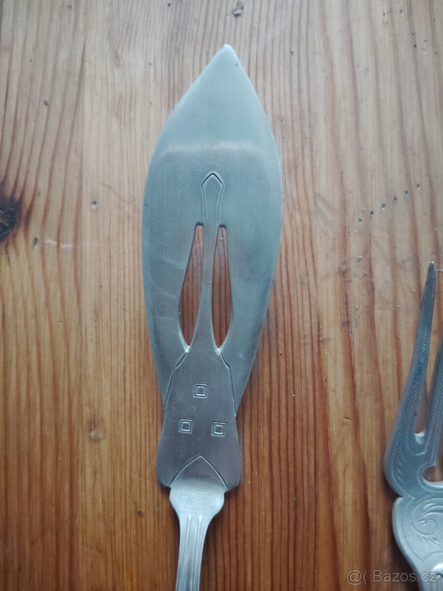 Starožitný stříbrný příbor - 3