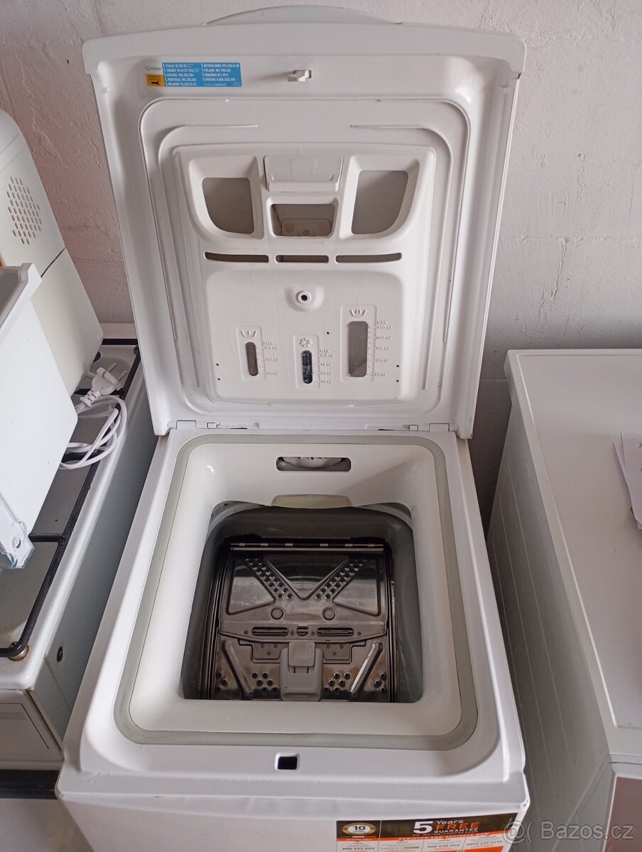 🧺 Indesit – vrchem plněná pračka 6 kg - 3