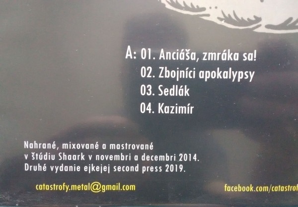 Catastrofy – Zbojnícky Tanec (LP - Yellow) - 3