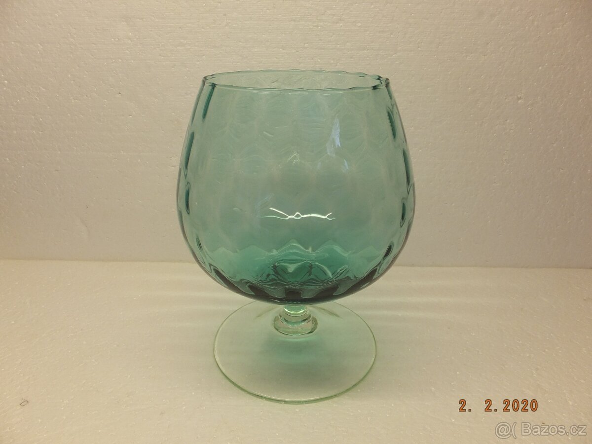 Krásná retro obří číše, obsah 1,3 litry. - 3