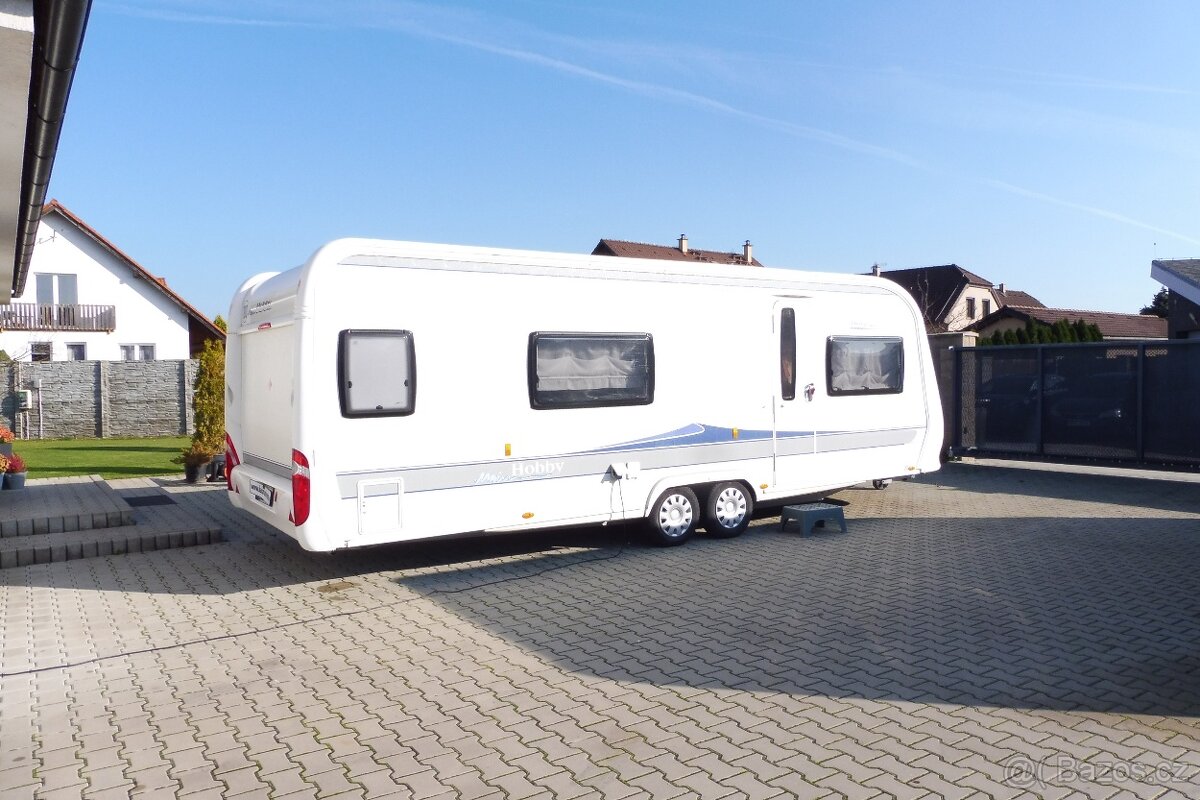Hobby Mein Prestige 650 WFU Velká Koupelna + Stan. - 3