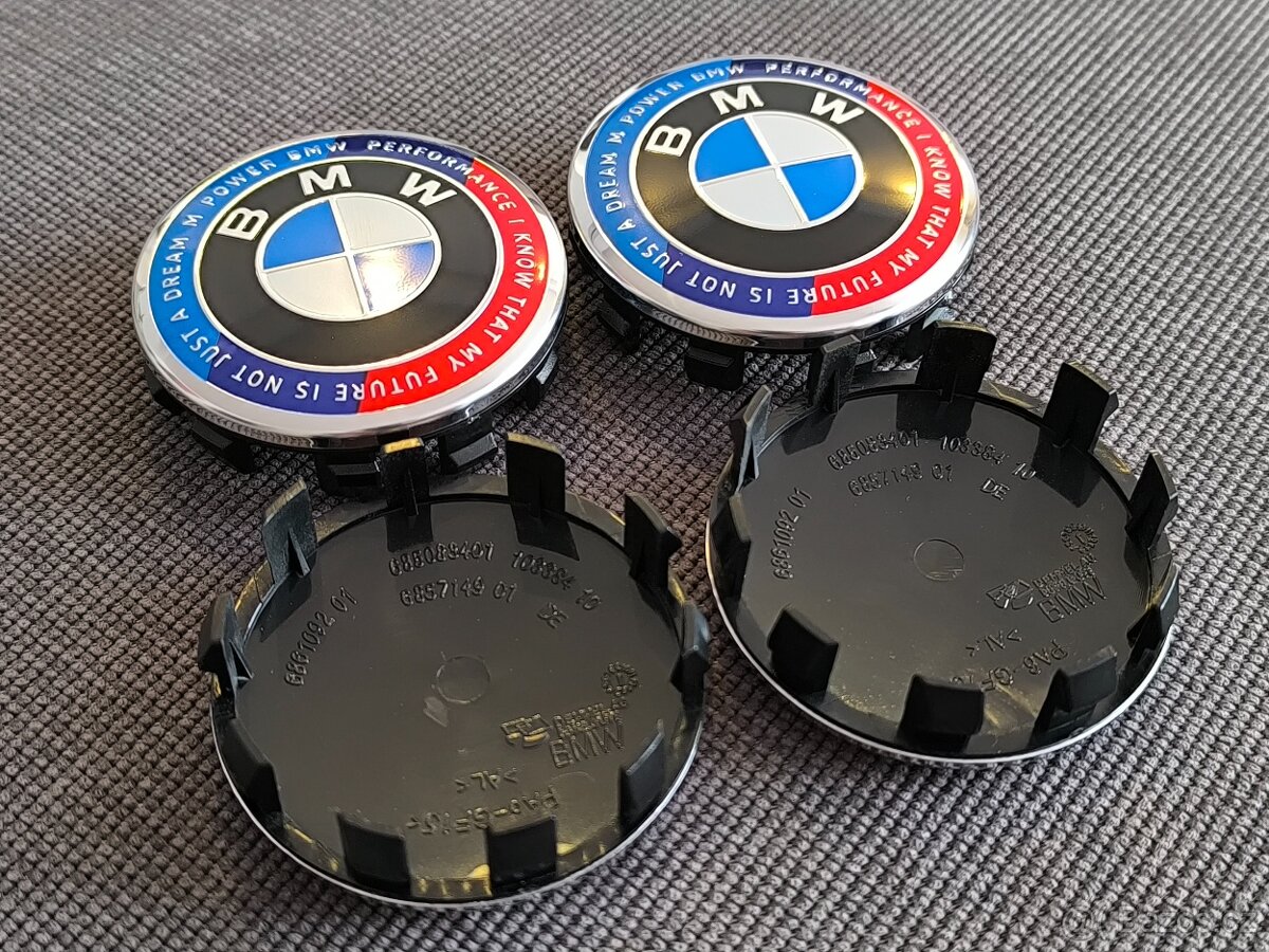 BMW stredové krytky 56mm M-Power - 3