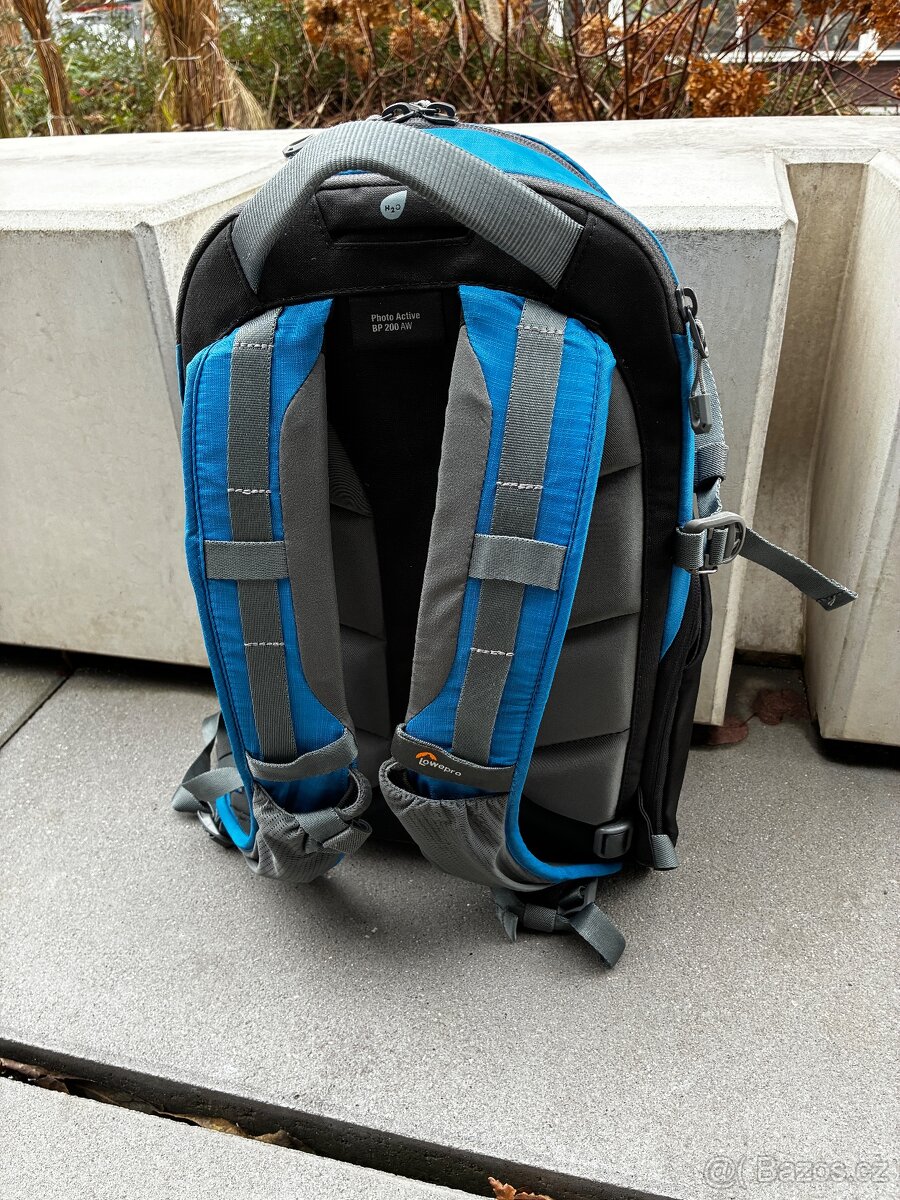 Fotobatoh Lowepro Photo Active BP 200 AW modrý - 3