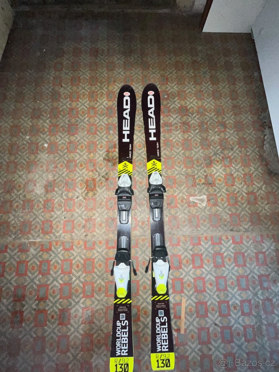 Head Worldcup Rebels 130 cm – dětské sportovní lyže - 3