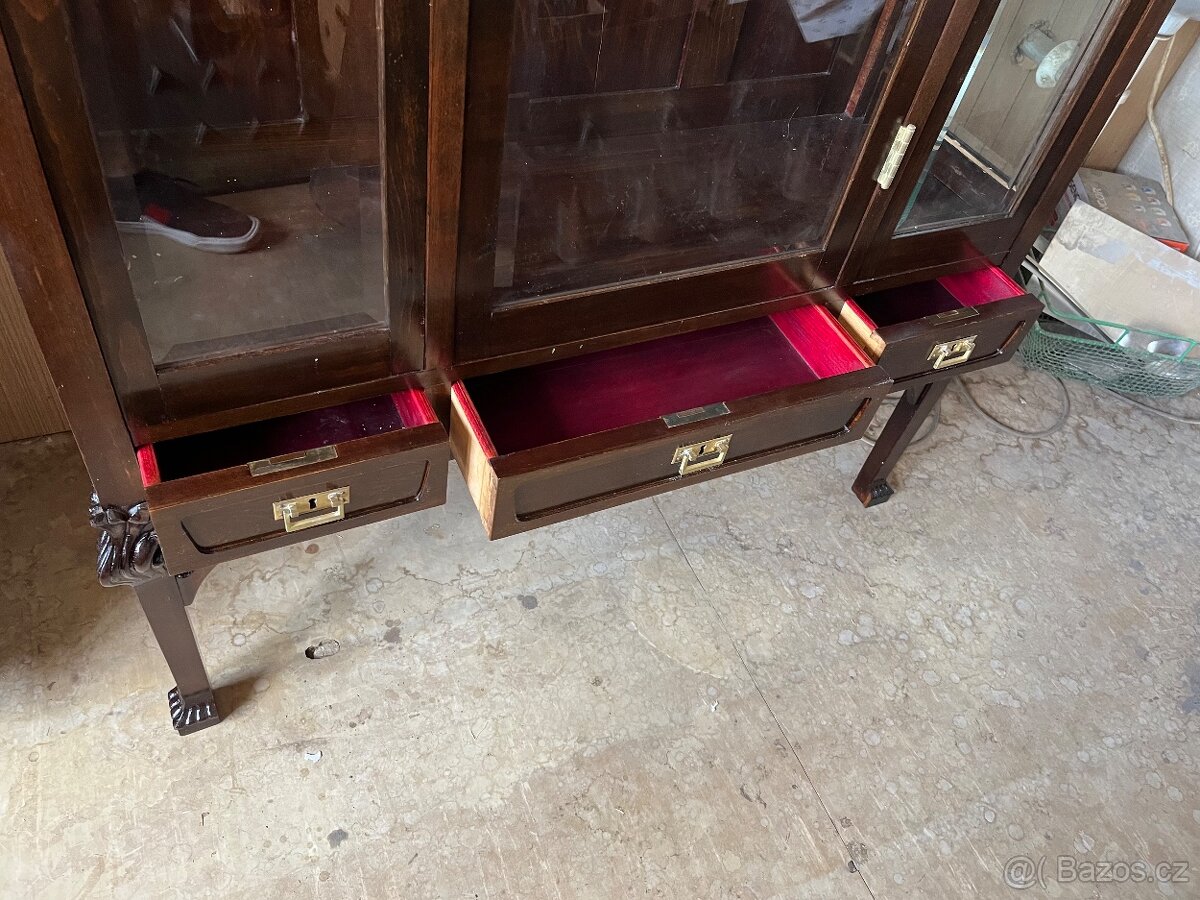 Secesní vitrína skleník - 3