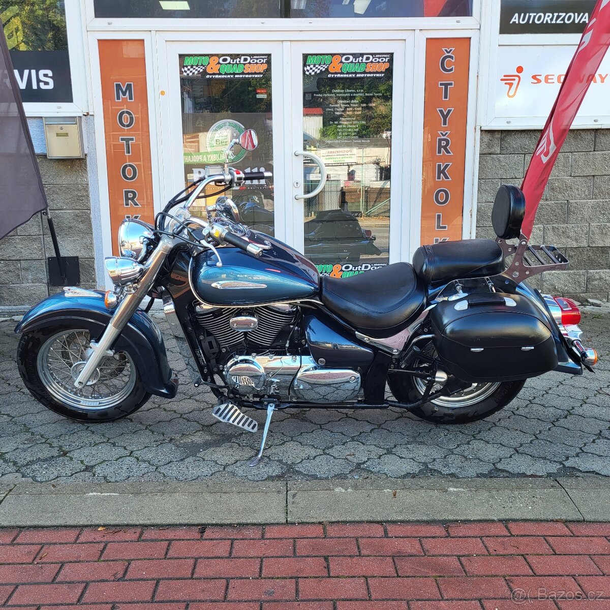 Suzuki VL 800 Intruder Volusia, 2x boční kufr, PO SERVISU - 3