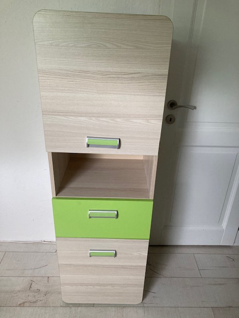 Skříňka s úložným prostorem + kombinovaná komoda - 3