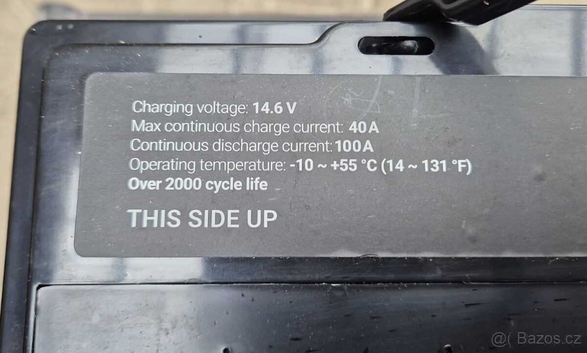 Baterie LiFePo4 Green Cell 12,8V 80Ah, 1024Wh - 3