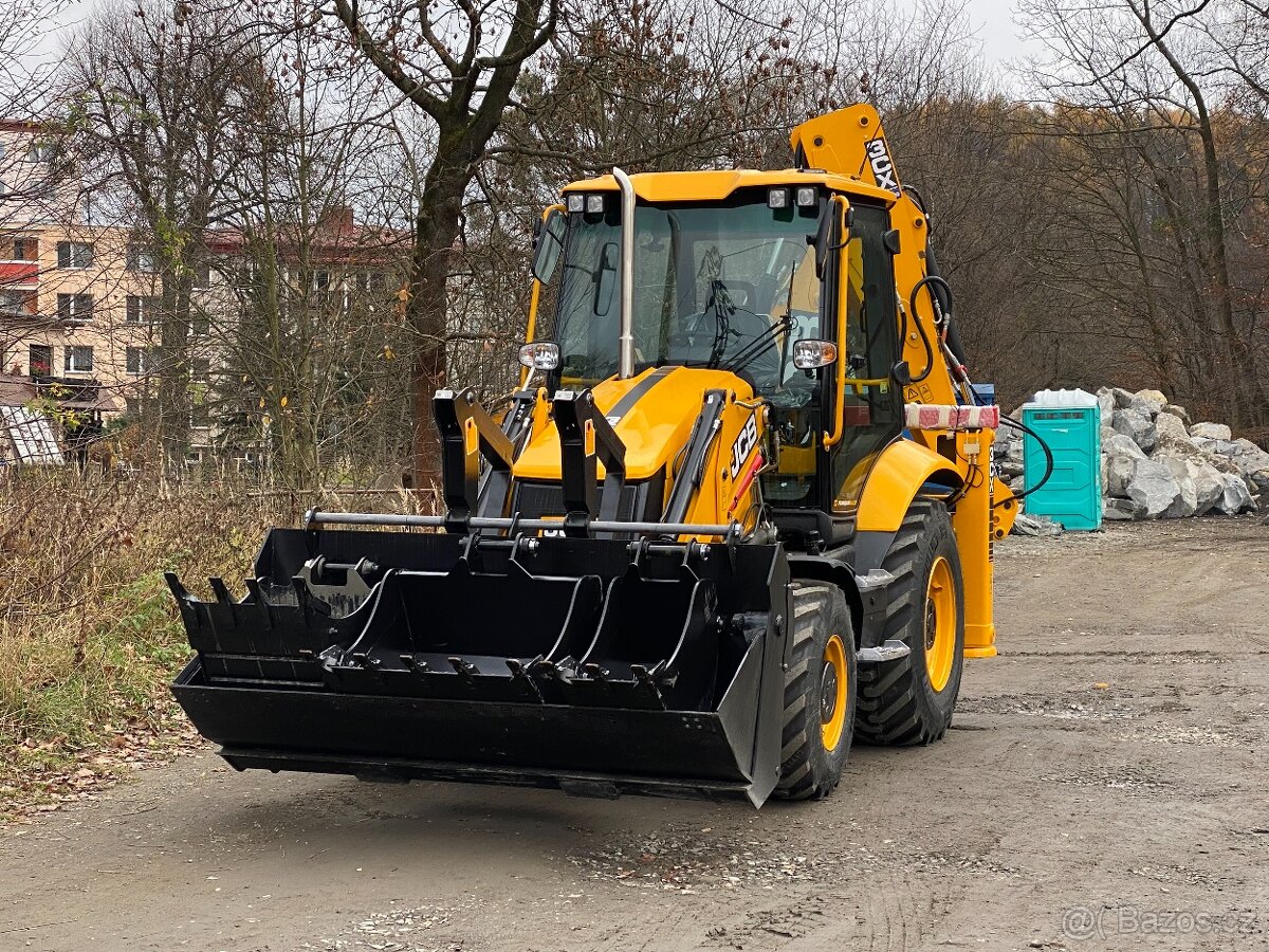 Zemní a výkopové práce traktorbagrem JCB 3CX - 3