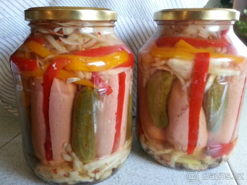 prodej potravinářské výroby, nakládané špekáčky, delikatesa - 3