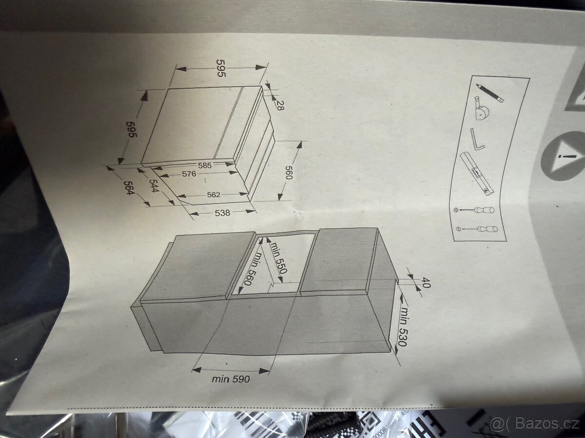 Prodam vestavnou troubu Candy - 3